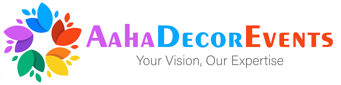 AahaDecorEvents official logo